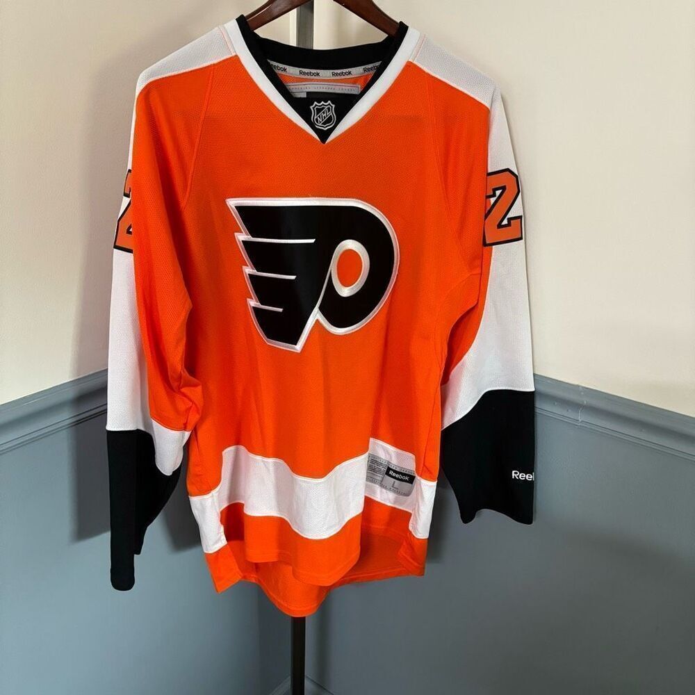Brayden Schenn Reebok Premier Jersey Home Philadelphia Flyers #22 NHL Size Large
